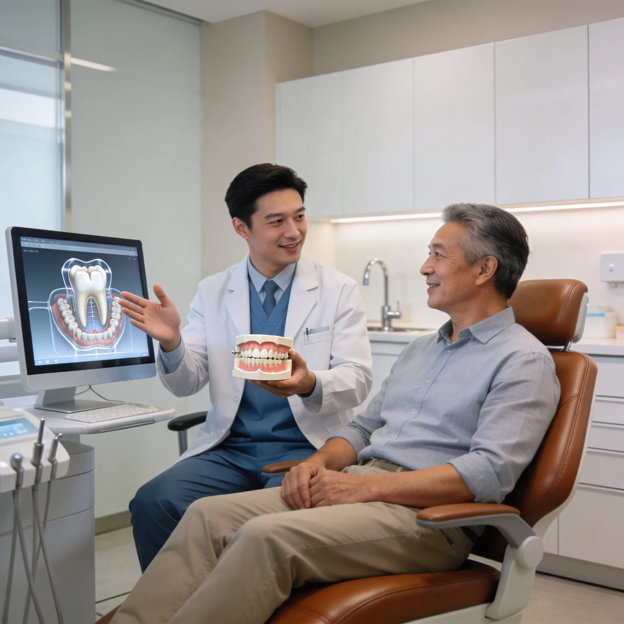 Treatment room at Sunbury Dental Group on Evans Street