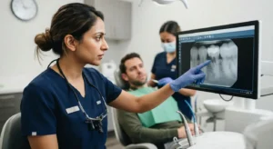 walk-in dentist Sunbury urgent appointment X-ray review