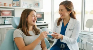 orthodontic tooth movement retainer after braces