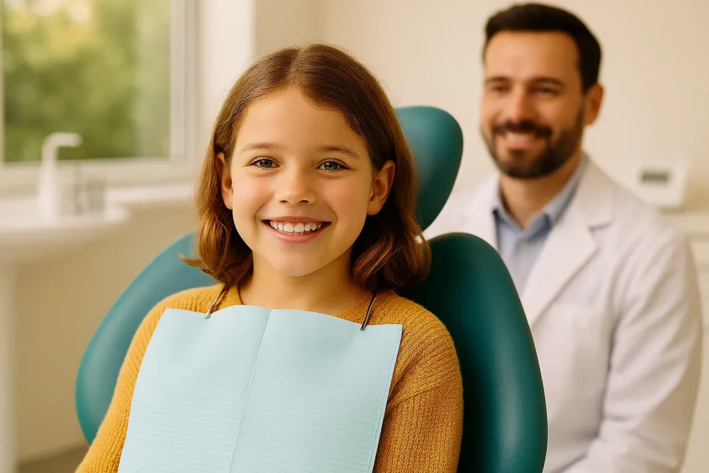 Myobrace vs braces Sunbury child dental consultation