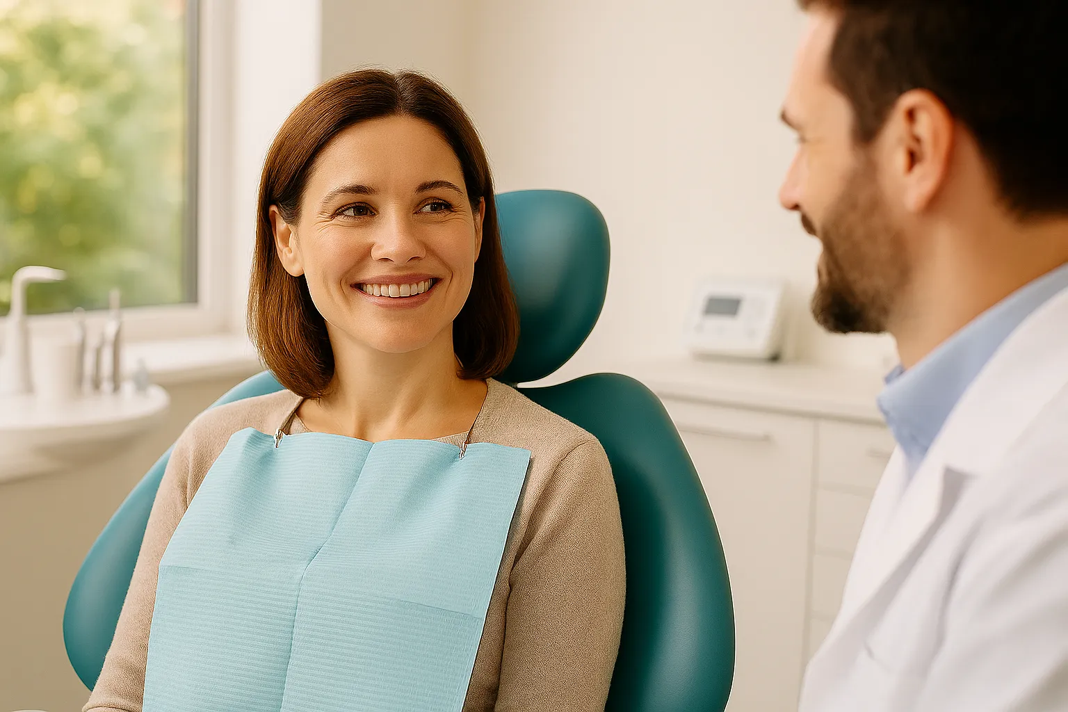 Sunbury Porcelain veneers Porcelain veneers Sunbury – shade selection at Sunbury Dental Group