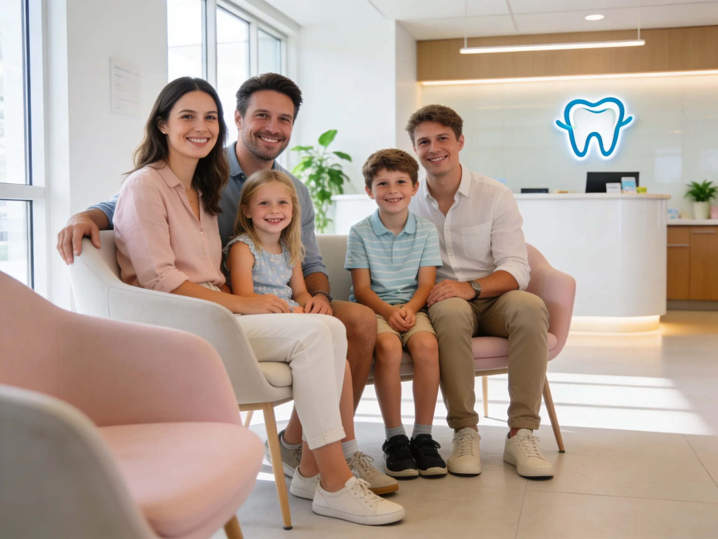 General dentist Sunbury explaining oral health to a teen patient at a family dental clinic