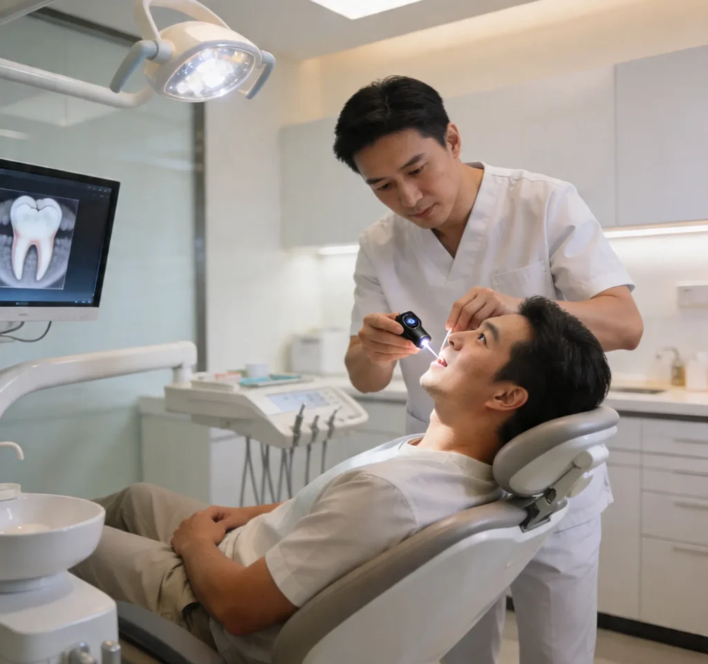 Teeth cleaning dentist Sunbury