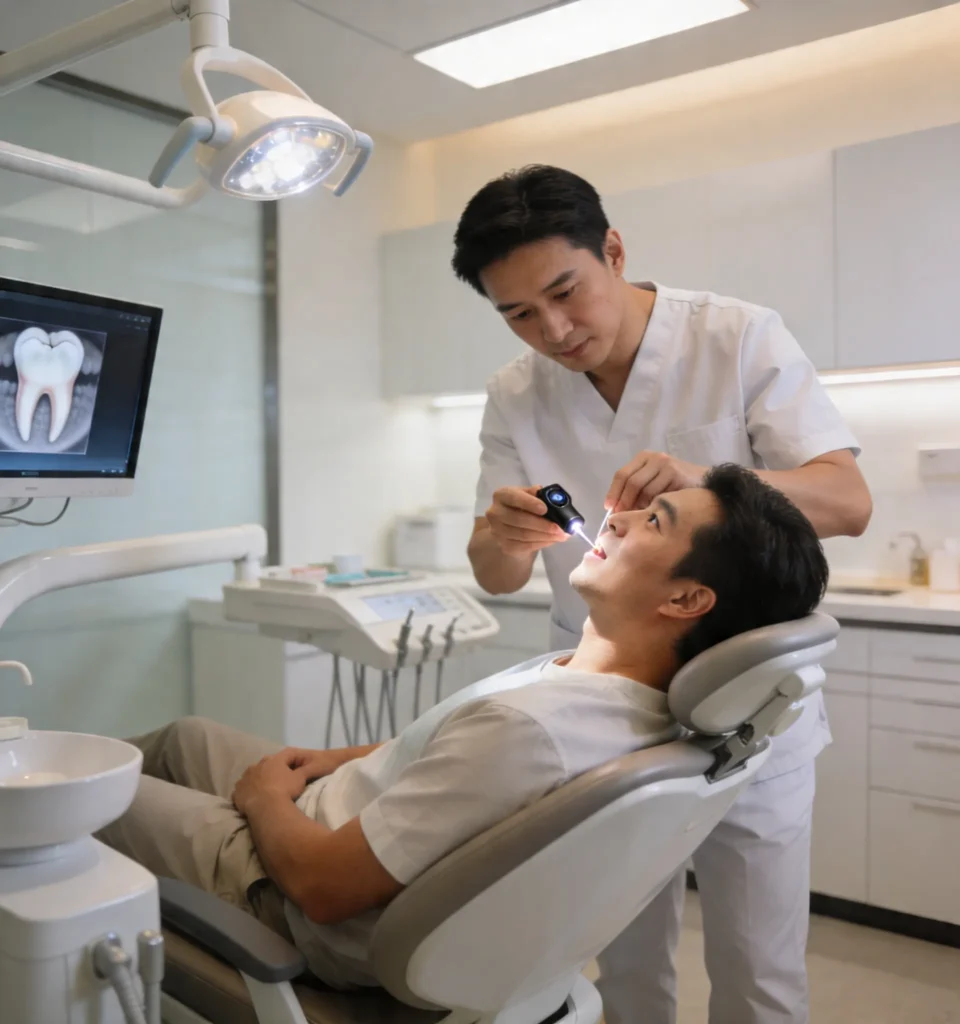 Teeth cleaning dentist Sunbury