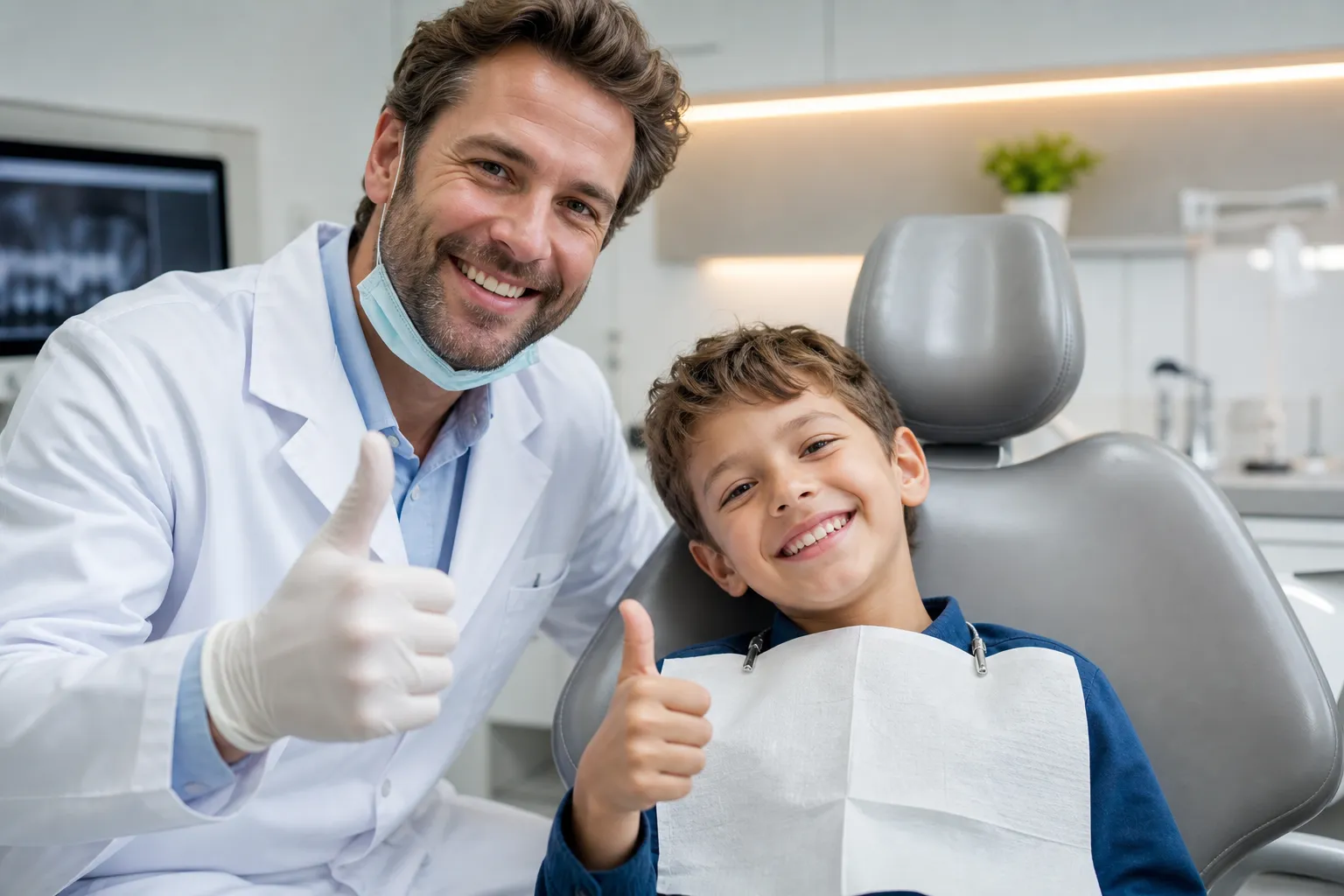 Comprehensive oral examination at a Sunbury dental clinic