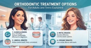 Orthodontic treatment options for teens