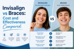 Invisalign versus braces cost comparison