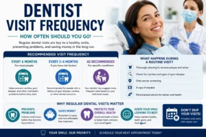 children should visit the dentist
