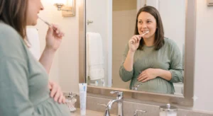 Gum disease pregnancy oral hygiene routine
