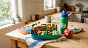 primary school dentist checkup — healthy school lunch box for kids