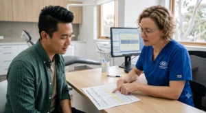 Fixing overseas implant issues cost breakdown consultation