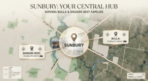 kids dentist bulla diggers rest travel to Sunbury 3429"