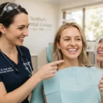 teeth whitening Sunbury dentist showing patient results