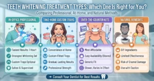 5 Effective Teeth Whitening Treatment Types You Need to Know About