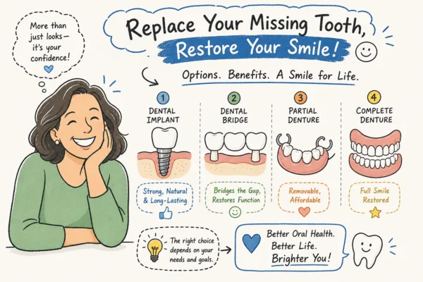 A Complete Guide to Tooth Replacement Options