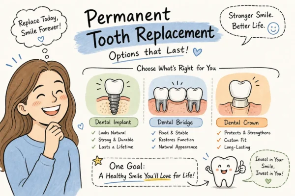 Best Permanent Tooth Replacement Options Explained