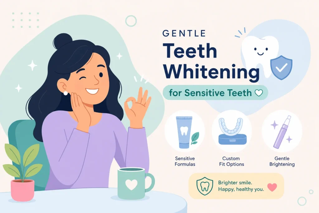 best teeth whitening options for sensitive teeth