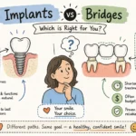 Dental Implants vs Bridges