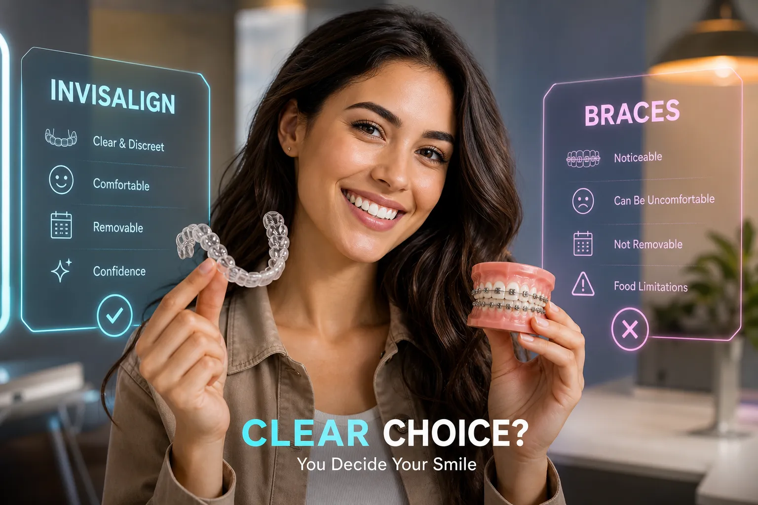 Is Invisalign a Better Option Than Braces for Adults?