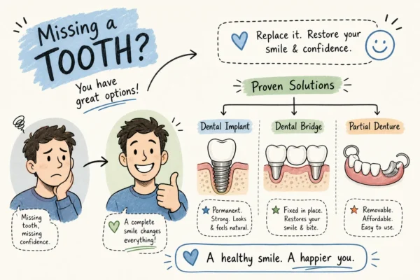 Missing Tooth Solutions: Your Complete Guide to Replacing a Lost Tooth