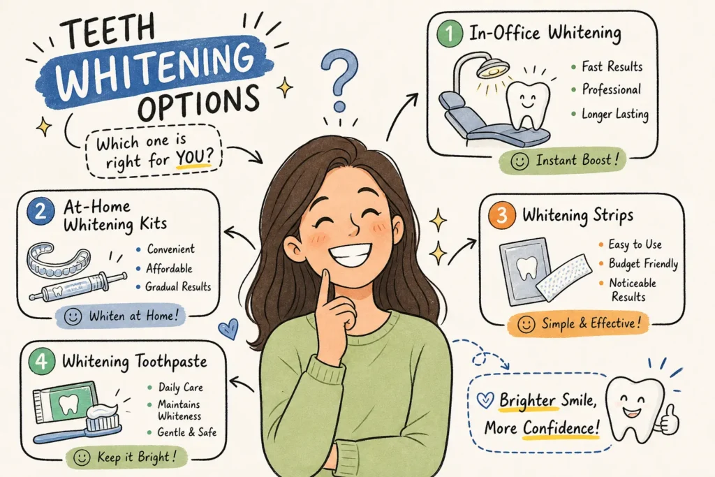 Whitening Treatment Types