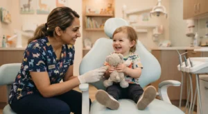 first dental checkup age space for kids at Sunbury Dental Group