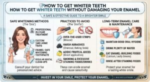 Teeth whitening tips and precautions