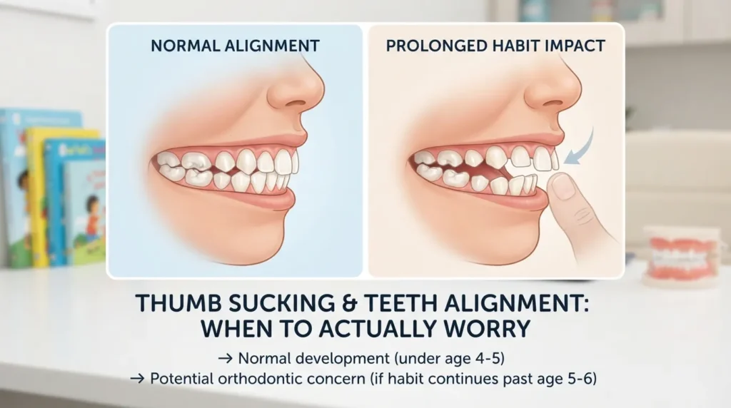 Thumb Sucking Teeth Alignment