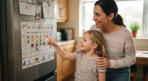 stop thumb sucking habit reward chart parent child