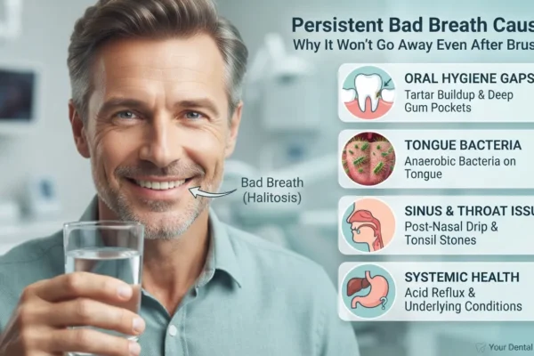 Brushing Twice a Day but Still Have Bad Breath? Here's What Could Be Causing It