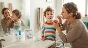 cavity prevention kids brushing habits at home