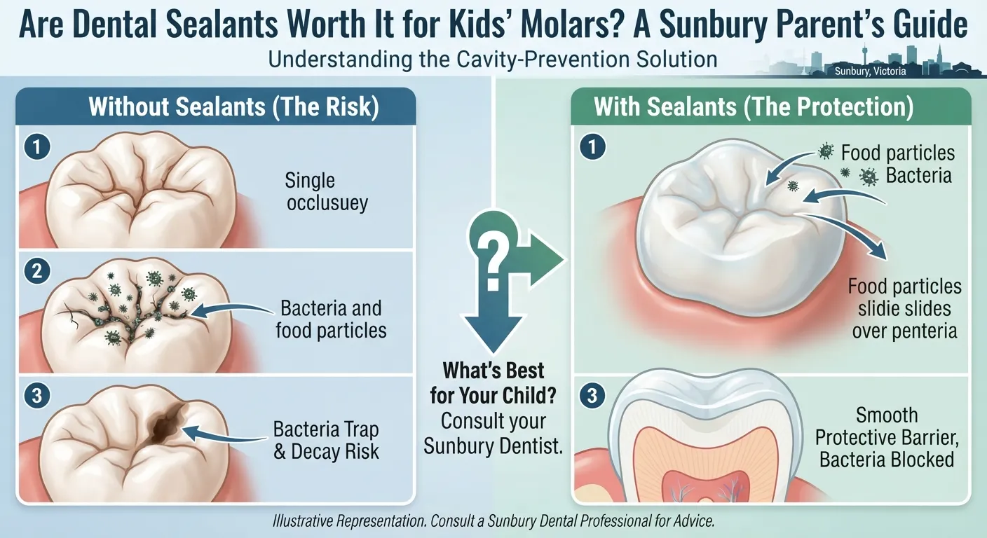 Are Dental Sealants Worth It for Kids’ Molars? A Sunbury Parent’s Guide