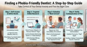 Guide for finding a phobia-friendly dentist