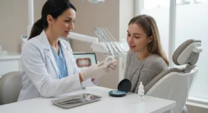 sensitive teeth after whitening professional consultation