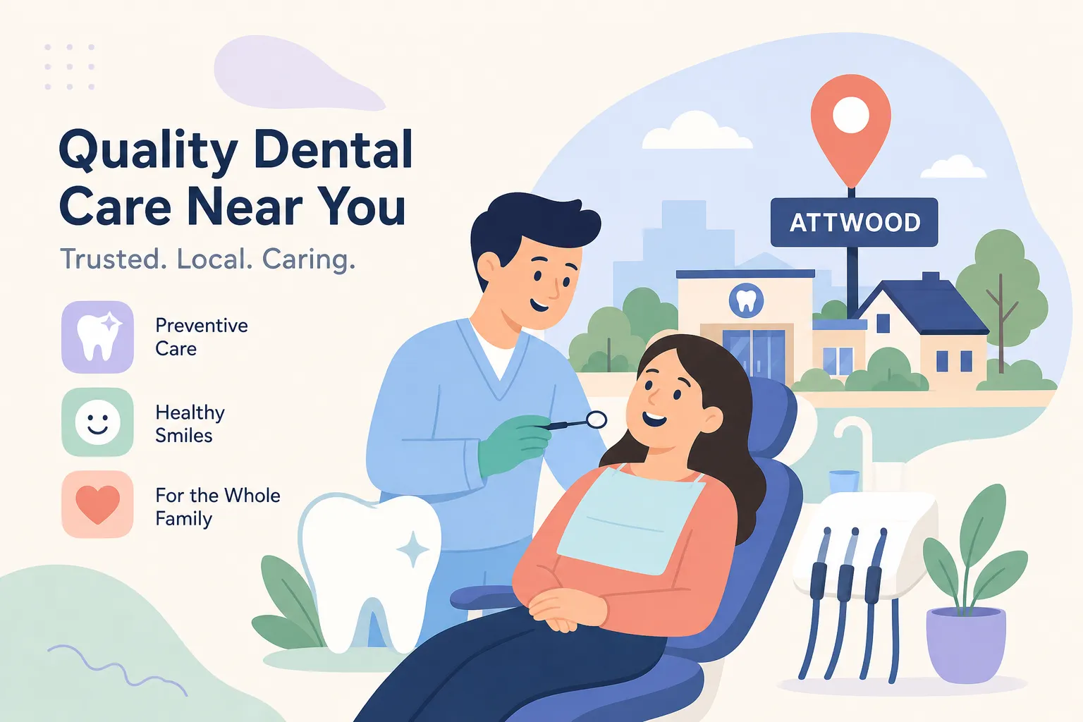 Dental Services Near Attwood: What Locals Need to Know