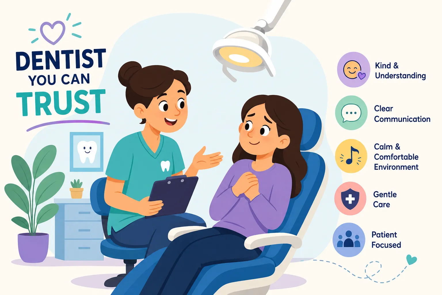 Finding a Dentist for Nervous Patients: What to Look For
