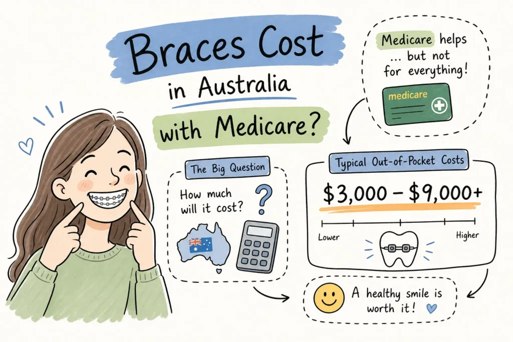 How Much Do Braces Cost in Australia with Medicare