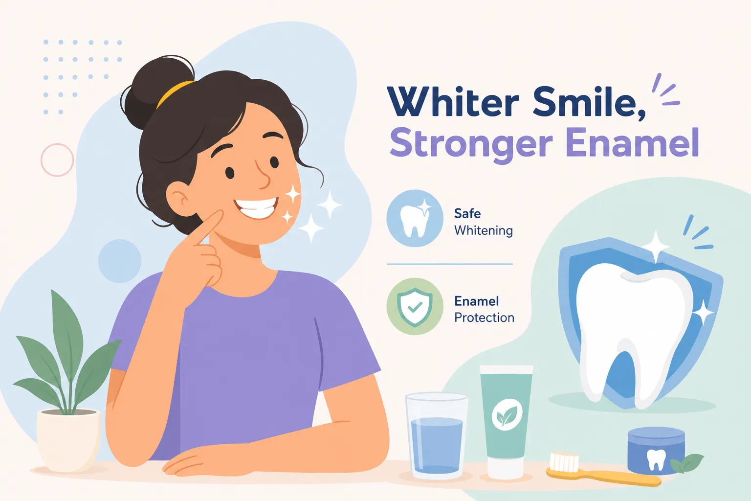 How to Get Whiter Teeth Without Damaging Your Enamel